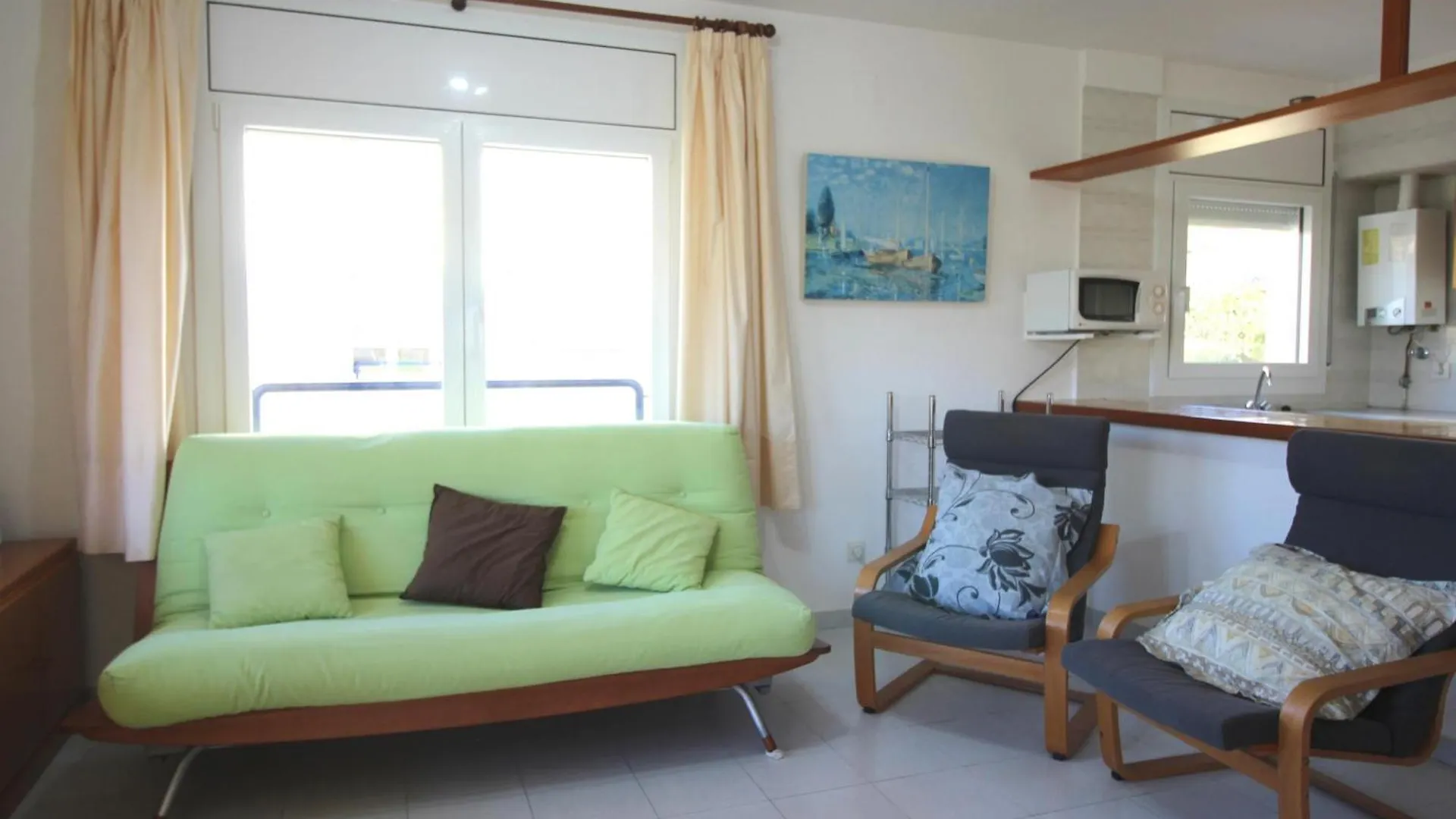 Mimoses V - Apartamento En Planta Baja Con Gran Terraza, Muy Cerca De Playa De Arena. - Es-228-65 Llança